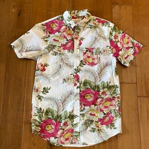 Ralph Lauren Preppy Hawaiian Floral Shirt